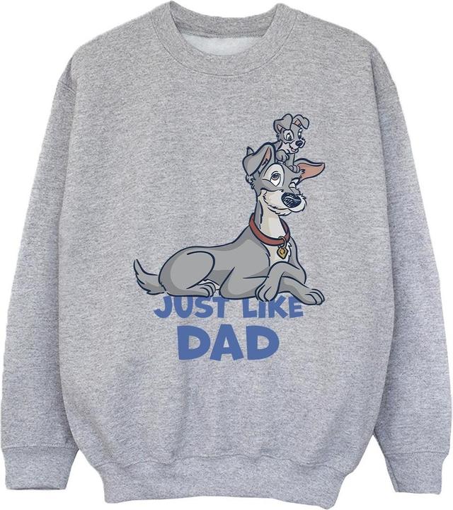 Disney Lady And The Tramp Just Like Dad Sweatshirt Mädchen