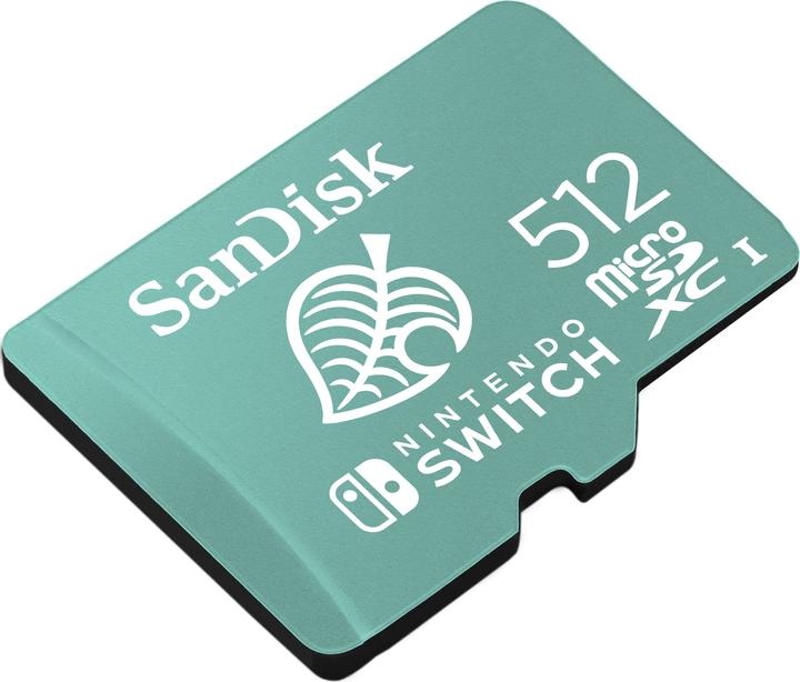 Image du produit SanDisk Nintendo Switch Card (512 Go, microSDXC, U1, UHS-I)