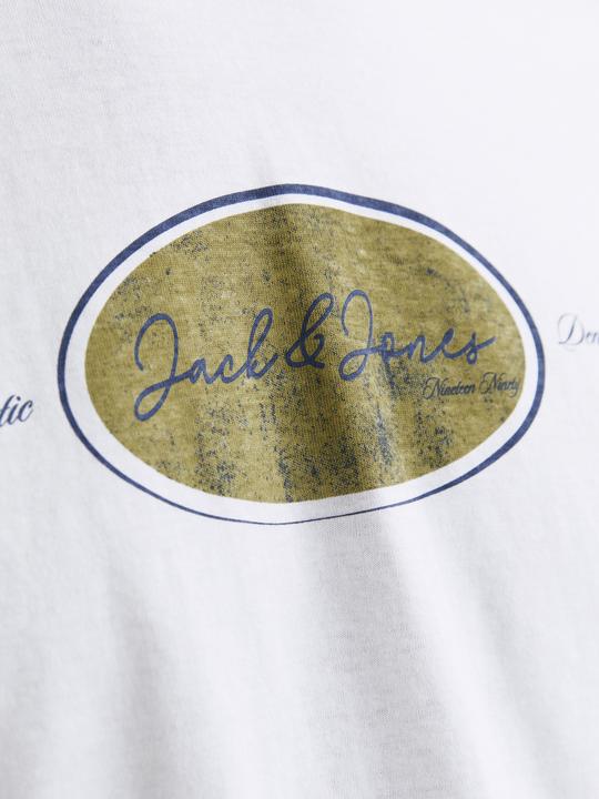 Produktbild Jack & Jones Gedruckt Rundhalsausschnitt T-shirt T-shirt (XS)