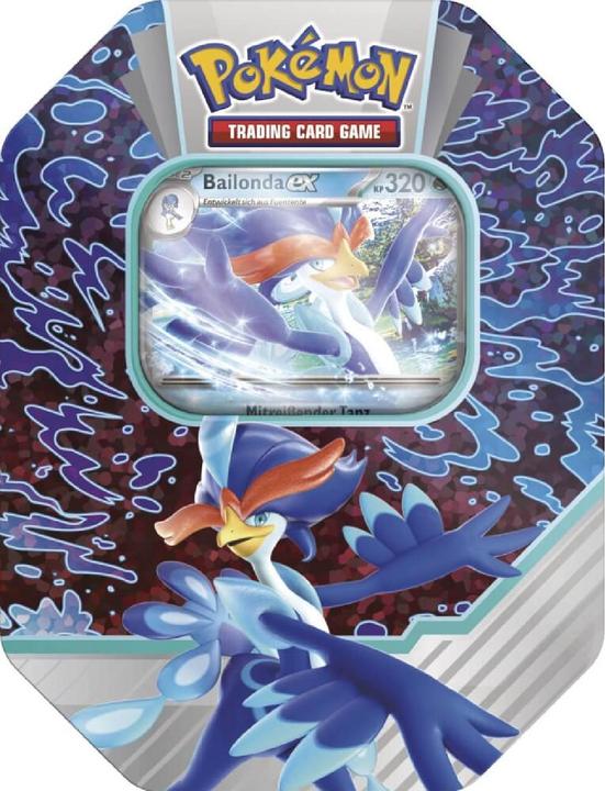 Produktbild Pokémon Bailonda ex Herbst Tin Box (Deutsch, Tin)