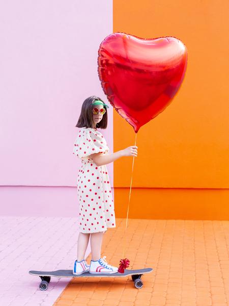 Immagine prodotto Palloncino gigante a forma di cuore - 70 cm