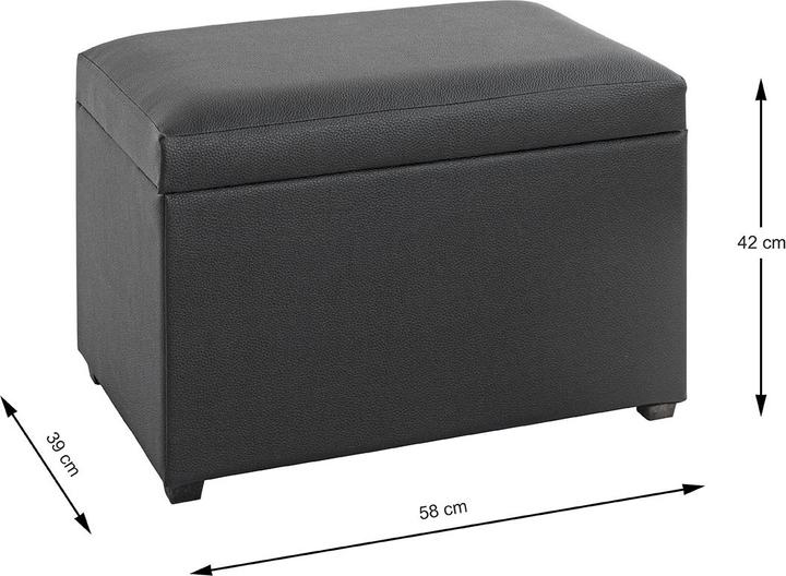 Image du produit HAKU Möbel Coffre-siège (55 cm)