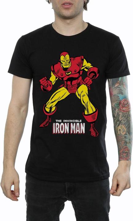 Actual product image Mens Iron Man Pose T-Shirt (L)