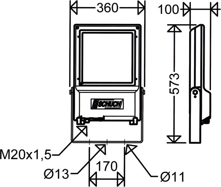 Actual product image Schuch 7700 4803A (15200 lm)
