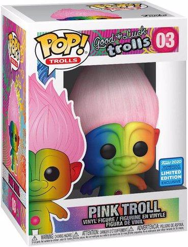 Image du produit Funko POP! - Trolls Classic: Rainbow Troll with Pink Hair