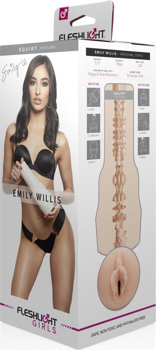 Actual product image Fleshlight Emily Willis