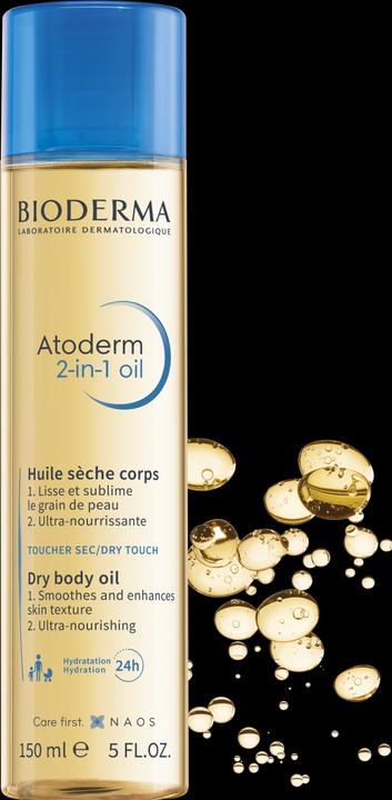 Actual product image Bioderma Atoderm huile de soin oil (Body oil, 150 ml)