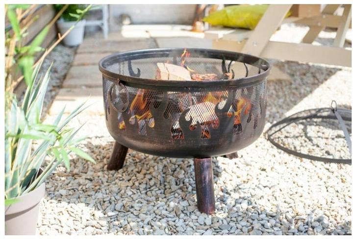Actual product image Buschbeck Fire bowl Wildfire 61 x H 61 cm iron bronze (61 cm)