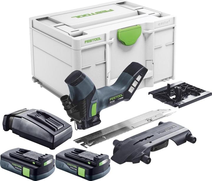 Immagine prodotto Festool ISC 240 EB-Basic a batteria 18 V 240 mm + 2x batteria 3,0 Ah + caricabatterie + systainer