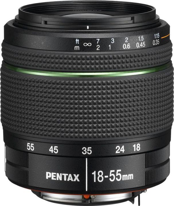 Actual product image Pentax Lens SMC-DA 18-55mm, f/3.5-5.6, WR (Pentax K, APS-C / DX)