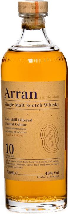 Actual product image Arran Distillery 10 Years (Single Malt, Scotch whisky, 1 x 70 cl)