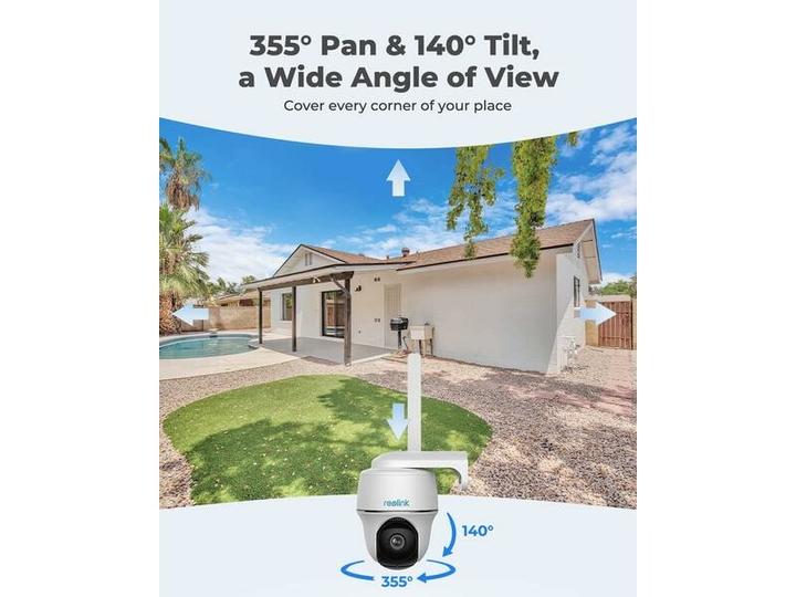Produktbild Reolink Go PT Plus + Solar Panel (2560 x 1440 Pixels)