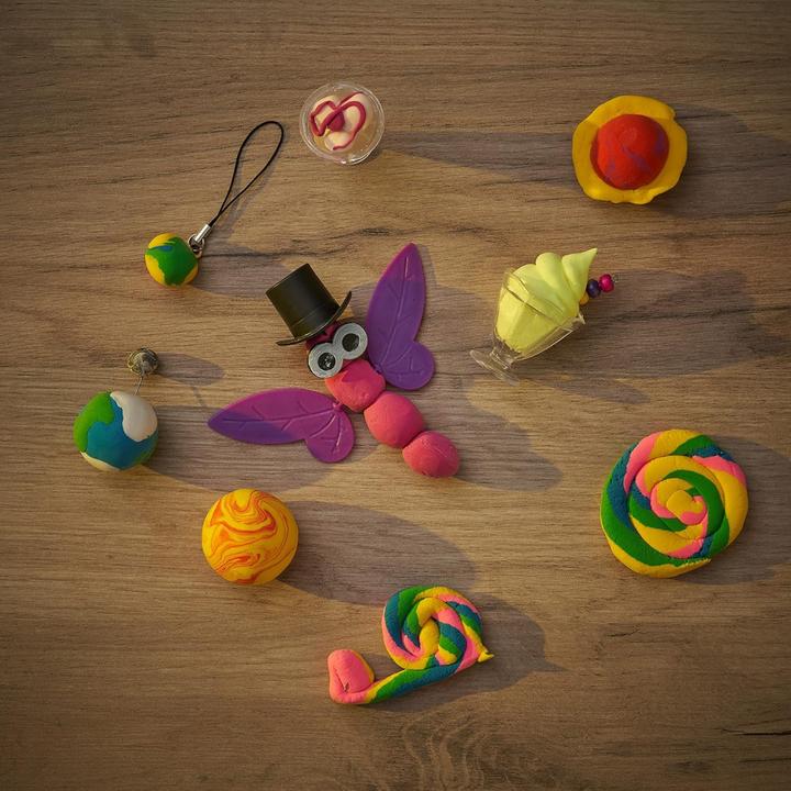 Produktbild The twiddlers Magic Clay Knete Modellier Kit 40 Stück