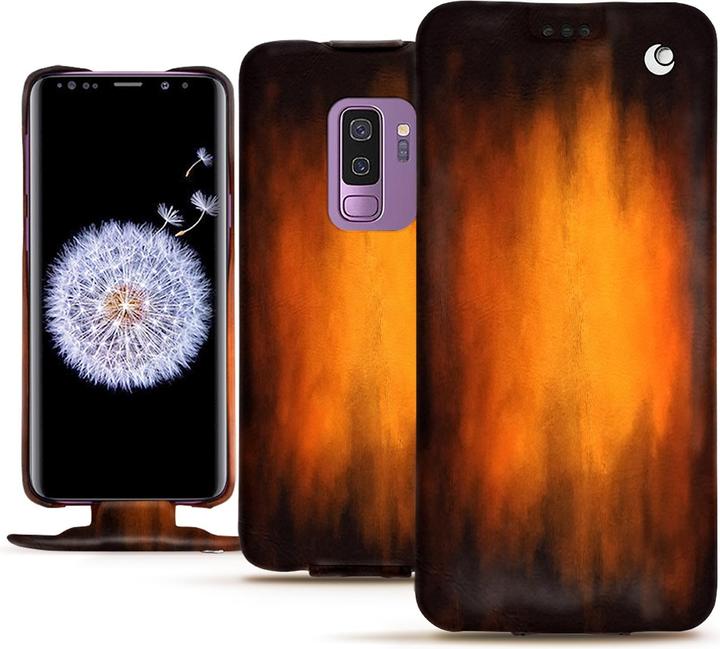 Productafbeelding Noreve Lederen omslag verticaal (Samsung Galaxy S9+)