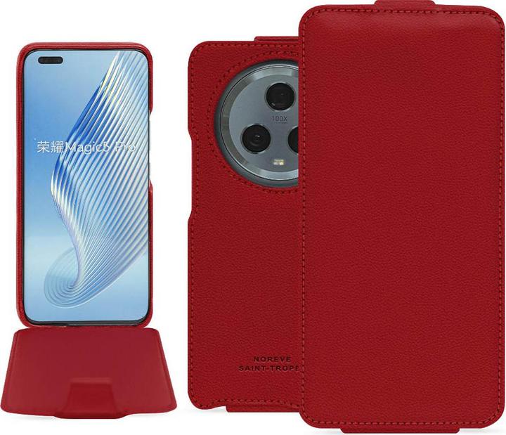 Actual product image Noreve Vertical leather shell (Honor Magic5 Pro)