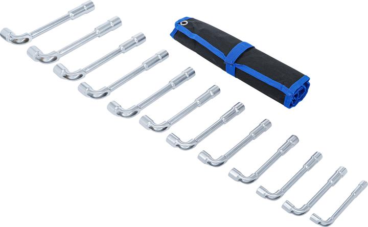 Produktbild BGS Pfeifenkopfschlüssel-Satz SW 8 - 19 mm 12-tlg. (19 mm, 12 mm, 14 mm, 16 mm, 10  mm, 18 mm, 17 mm, 11 mm, 15 mm, 8 mm, 9 mm, 13 mm)
