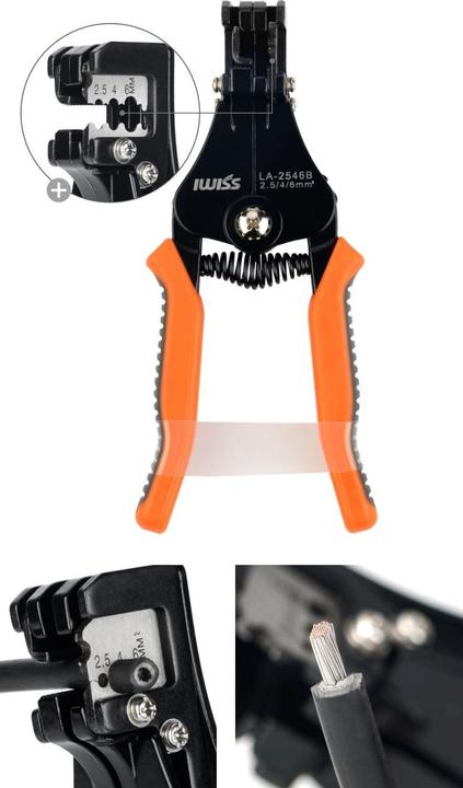 Produktbild Iwiss FSPV-1 Solarkabel Crimp Werkzeugset (Solaranlage Montagematerial)