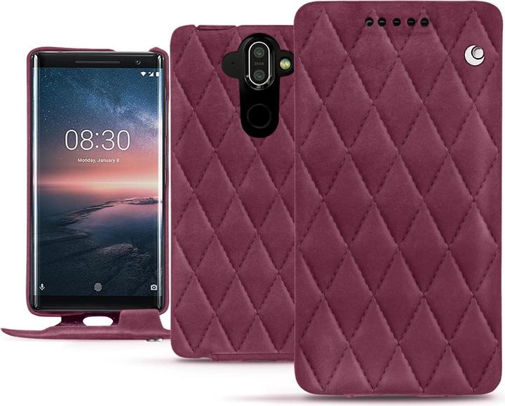 Actual product image Noreve Leather cover vertical (Nokia 8 Sirocco)