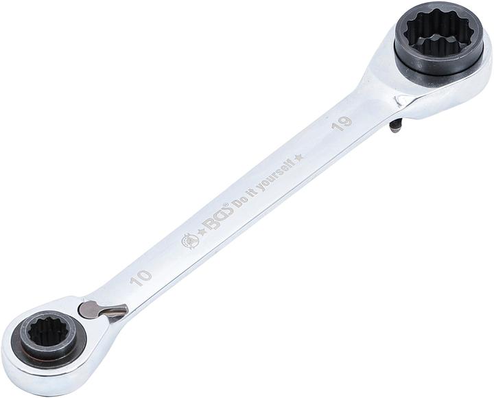 Actual product image BGS Ratchet ring spanner