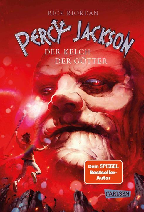 Actual product image Percy Jackson 6: The Cup of the Gods (Rick Riordan., German)