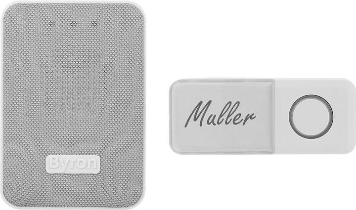 Actual product image Byron Trådlös dörrklocka med tygfont (Wireless)