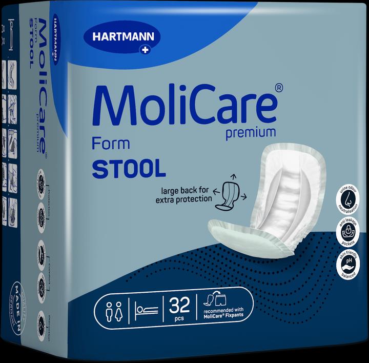 Produktbild MoliCare Form Stool Inkontinenz Einlage (32 x, Large)