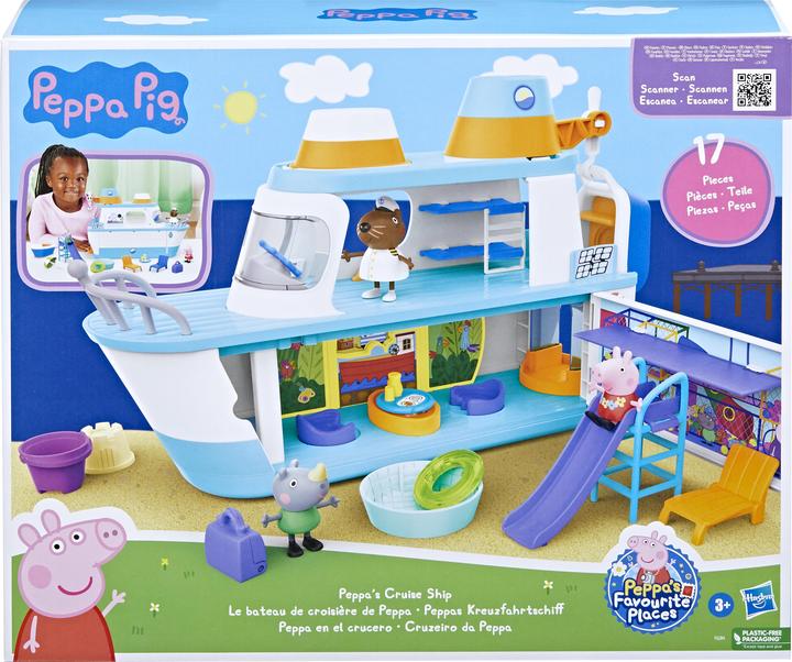Actual product image Hasbro Peppa's cruise ship