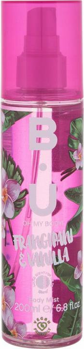 B.U. Oh My Body! Frangipani & Vanilla (Body Mist, 200 ml)
