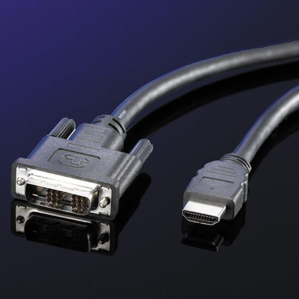 Produktbild Value DVI — HDMI (Typ A) (5 m, HDMI, DVI)
