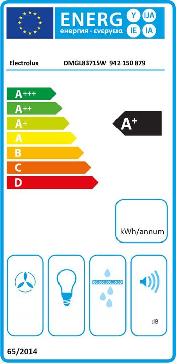 Energy Label Electrolux DMGL8371SW