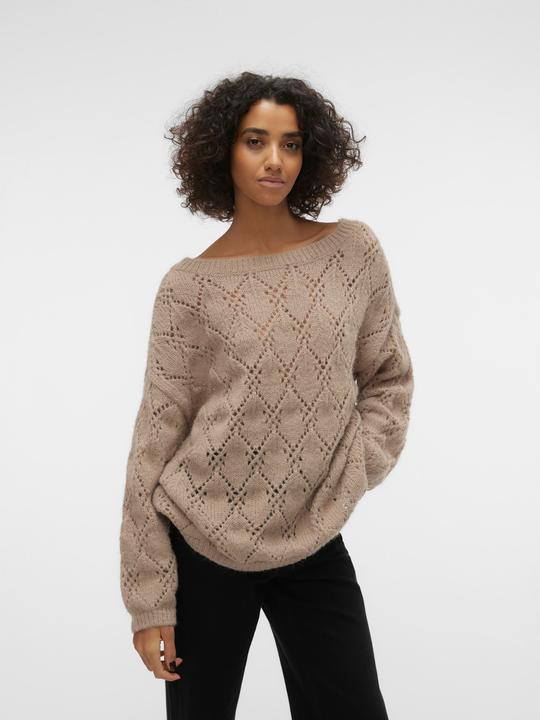 Produktbild Vero Moda VMSTAR LS BOATNECK LONG PULLOVER GA EXC Strickpullover (M)