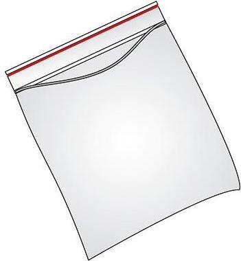 Image du produit Veloflex Sachets à pression 7x10 cm (lxh) polyéthylène transparent 100 pcs/paquet (Ruban, 100 x)