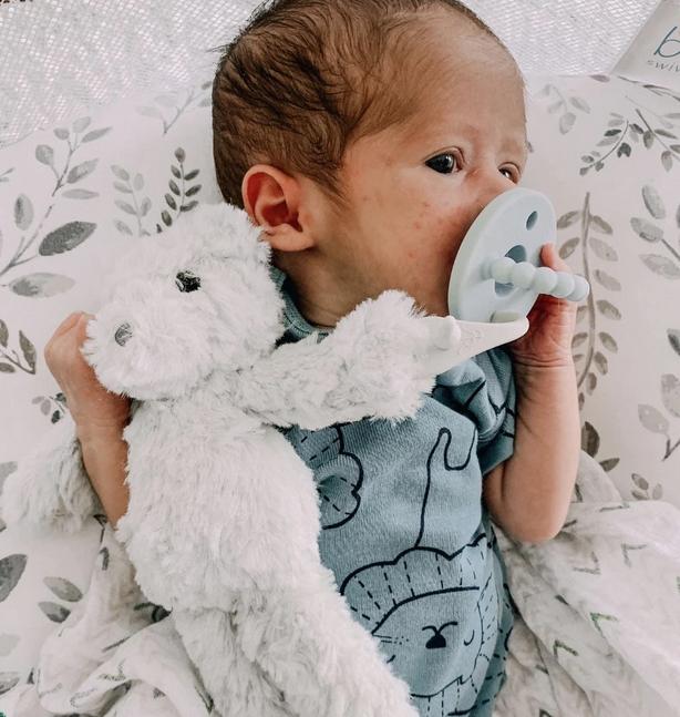 Image du produit Ryan & Rose Cutie Cub Ours en peluche Bleu clair