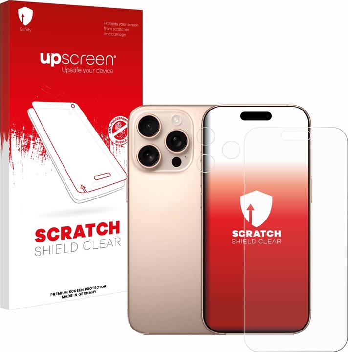 Image du produit upscreen Scratch Shield Protection (1 pièce(s), Apple iPhone 16 Pro Max)