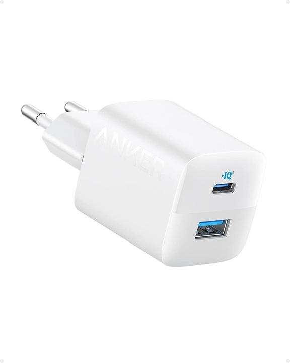 Immagine prodotto Anker 323 Caricabatterie a doppia porta da 33W, spina UE (33 W)