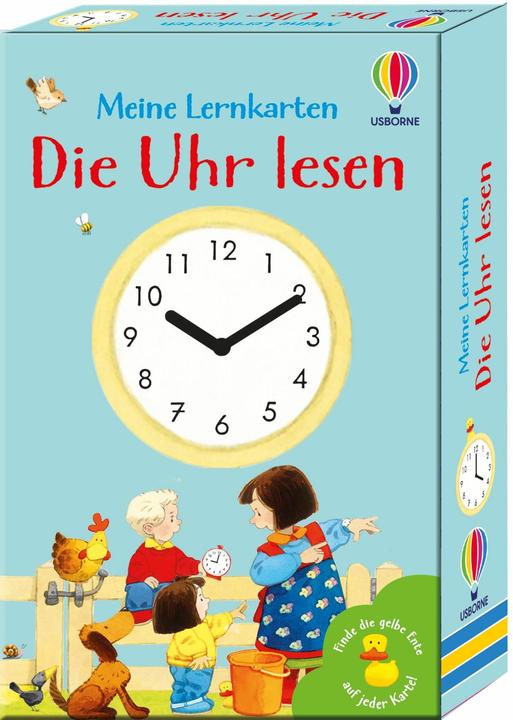 Actual product image My flashcards - Reading the clock (German)