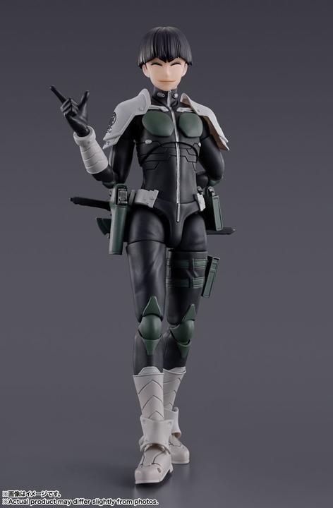 Actual product image Bandai Kaiju No. 8 S.H.Figuarts action figure Soshiro Hoshina 14 cm