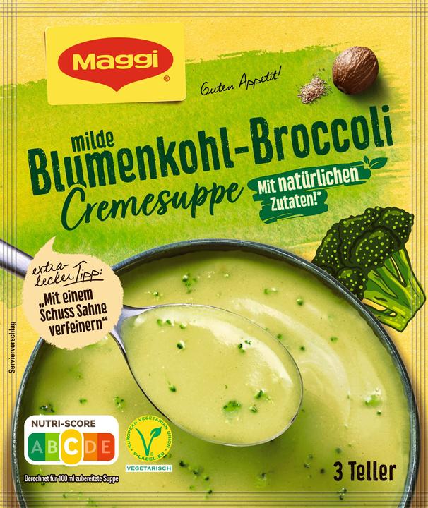 Image du produit Maggi BON APPETIT Crème de chou-fleur et de brocoli, donne 750 ml (750 ml)