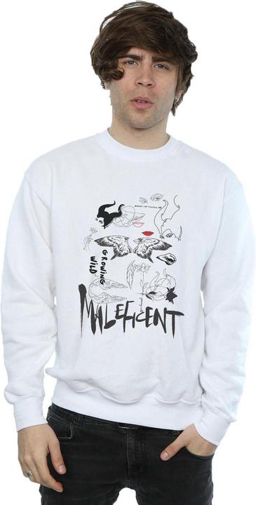 Produktbild Disney Maleficent Mistress Of Evil Growing Wild Collage Sweatshirt (M)