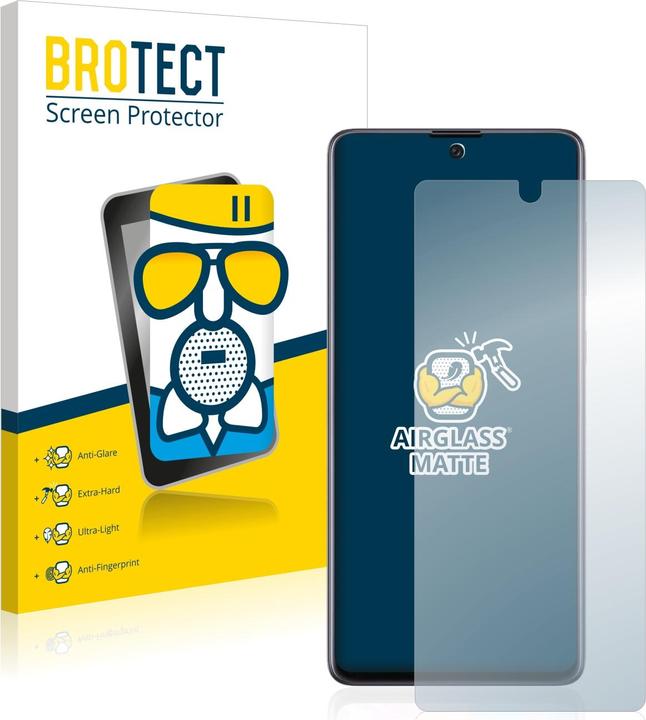 Actual product image BROTECT AirGlass Glass Matte (1 Piece, Samsung Galaxy A71 5G)