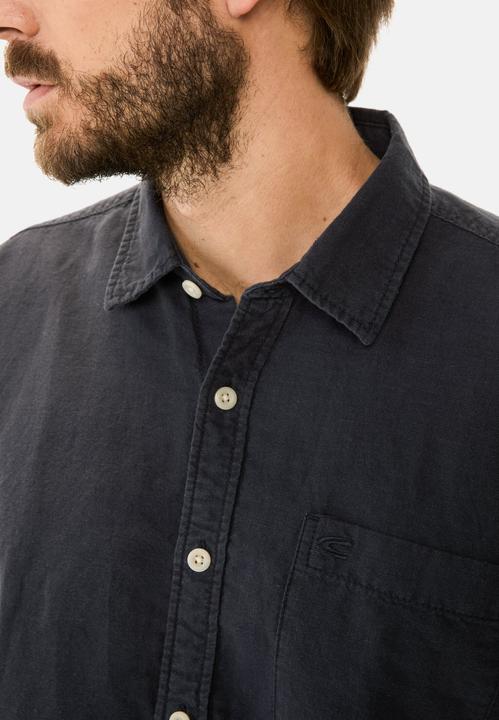 Produktbild Camel Active Langarm-Leinenhemd mit Soft-Wash-Veredelung (XL)