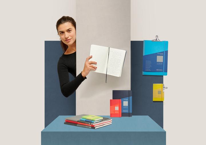 Image du produit Fabriano Cahier (A4, À rayures, Couverture souple)