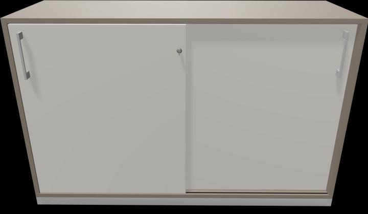 Image du produit Narbutas Choice Armoire à portes coulissantes (120 x 40 x 76 cm)