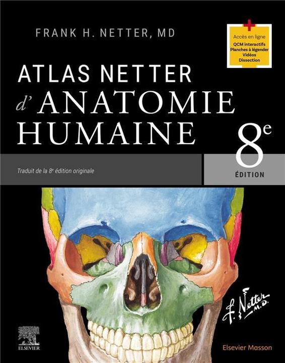 Image du produit Atlas Netter d'anatomie humaine (Français, Joli Frank Henry, 2023)