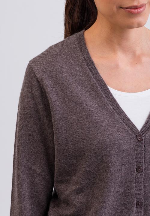 Actual product image Cash-Mere Kaschmir Cardigan V-Ausschnitt (XXL)