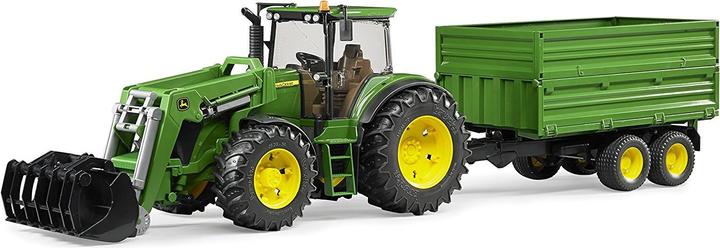 Bruder John Deere 7930 mit Frontlader und Anhänger