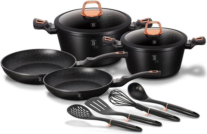 Image du produit BerlingerHaus Panoramique (24 cm, Ensemble de casseroles et de poêles de cuisson, Aluminium)