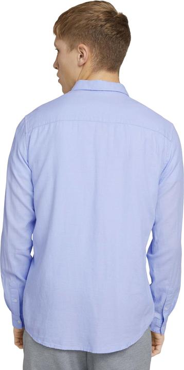 Produktbild Tom Tailor Hemd Shirt fein strukturiert mit Bio Baumwolle (L)