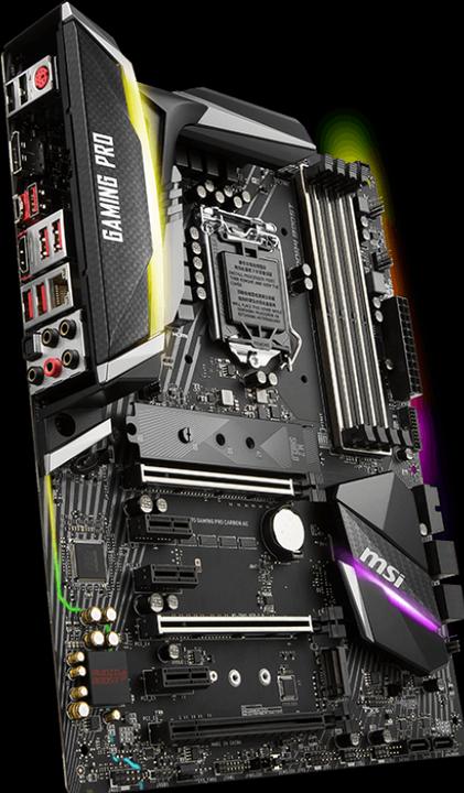 Produktbild MSI Z370 Gaming Pro Carbon (LGA 1151, Intel Z370, ATX)