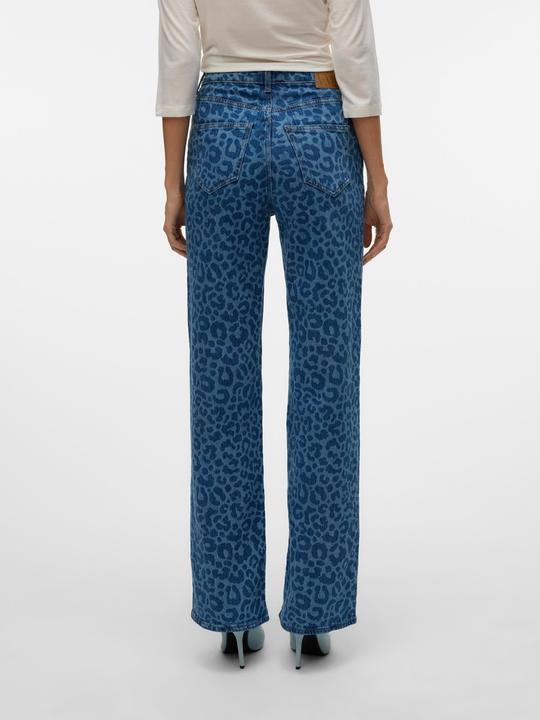 Actual product image Vero Moda VMTESSA Hohe Taille Jeans Weit geschnitten (W28/L30)